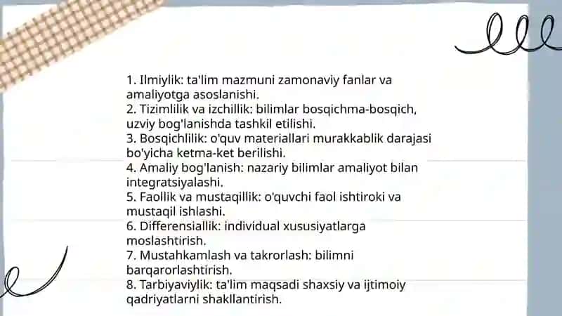 Ta'lim Metodlari va Vositalari 4