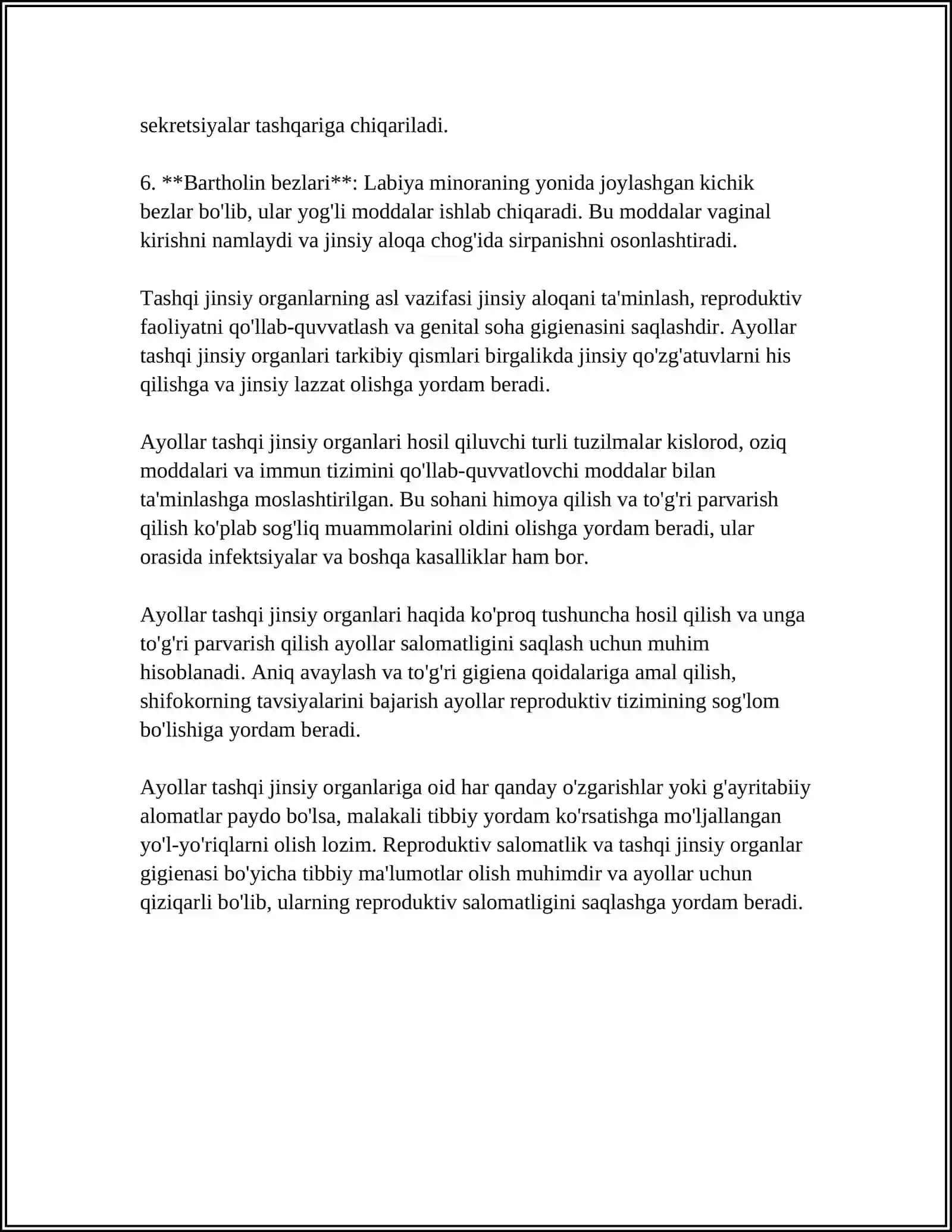 REPRODUKTIV A'ZOLAR TIZIMI 4