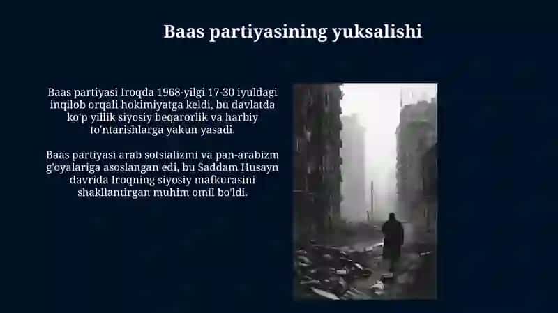 Saddam Husayn hokimiyatga kelishi va mustahkamlanishi 4