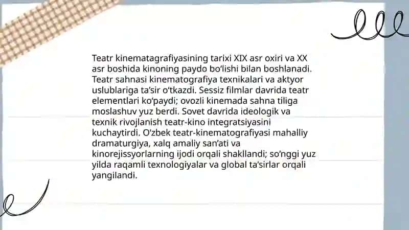Teatr kinematagrafiyaning asosi 4