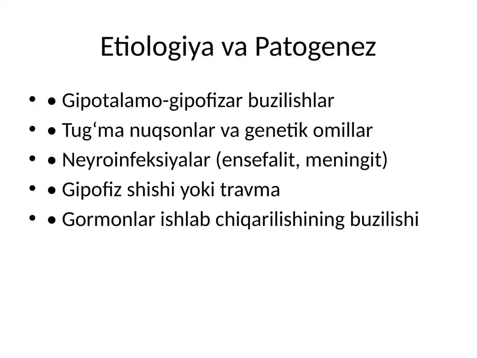Endokrinologiya darsi 4