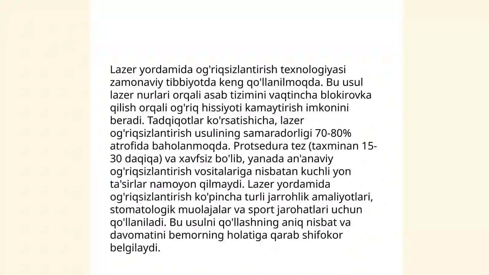 Pediatriya fakulteti 302-B guruh talabasi Kenjayeva Durdonaning oxta fanidan tayyorlagan mustaqil ish 4