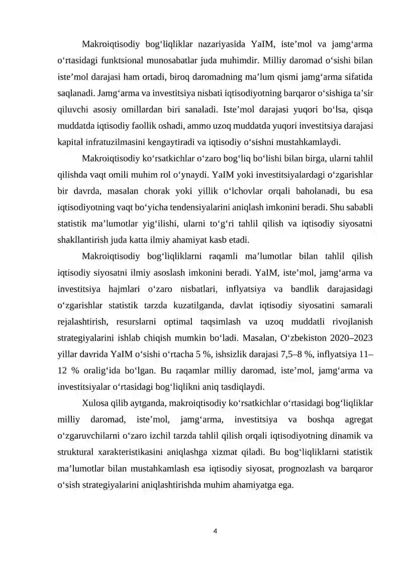 Makroiqtisodiy bog‘liqliklar 4
