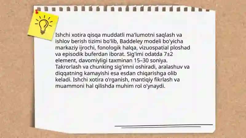 Xotira va xayol 4