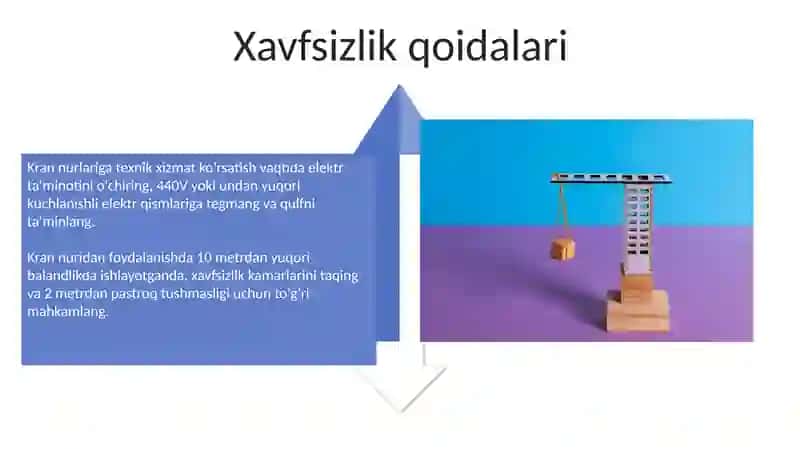 Kran osti to'sinlari 4