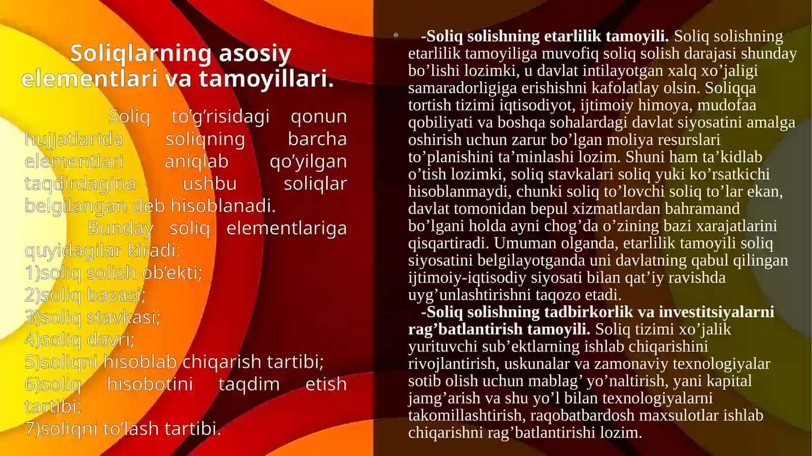 Soliqlarning makroiqtisodiy mohiyati 4