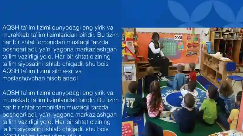 AQSH ta’lim tizimi 4