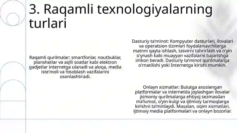 Raqamli Texnologiyalar 4