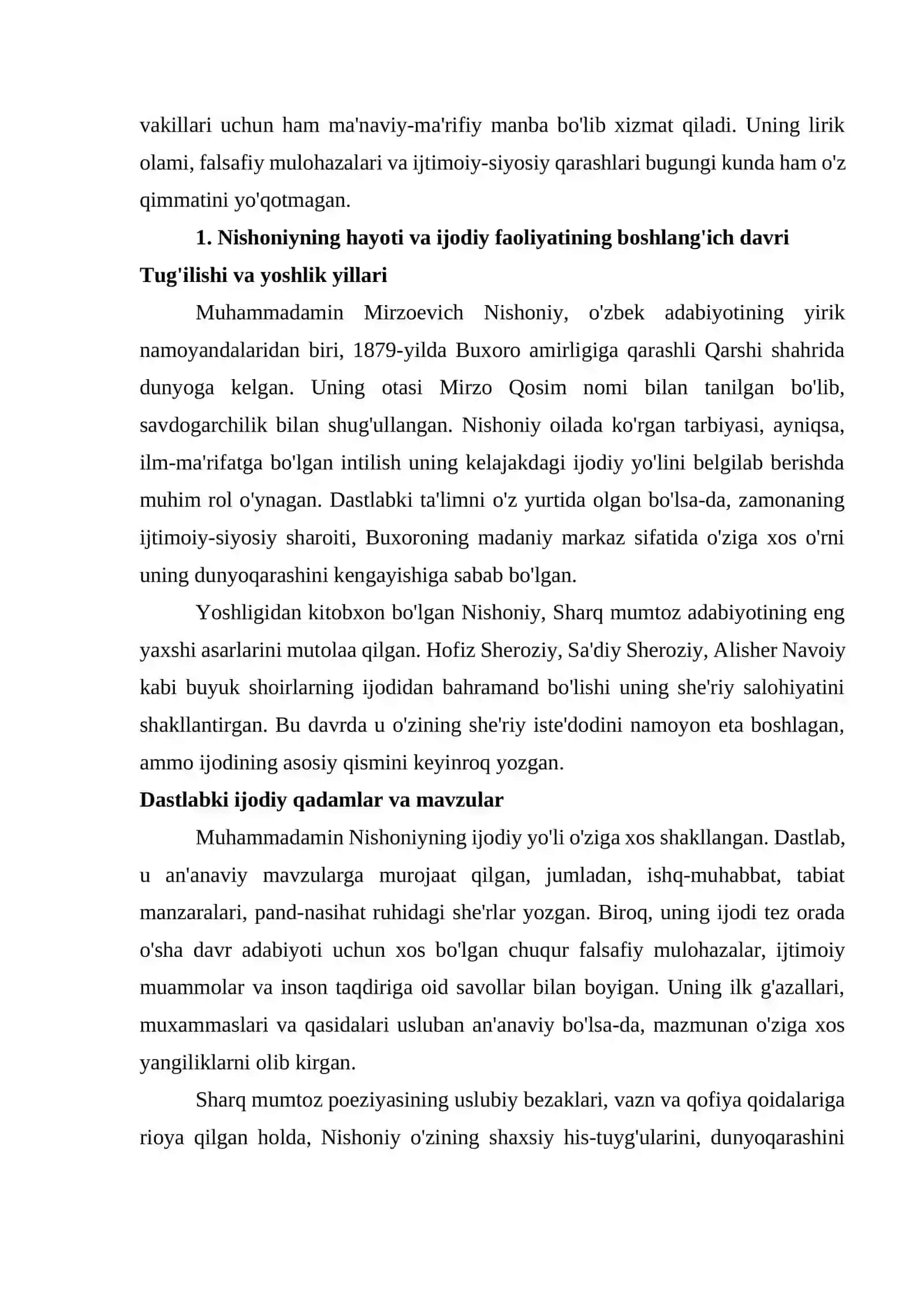 Nishotiyning hayoti va ijodi 4