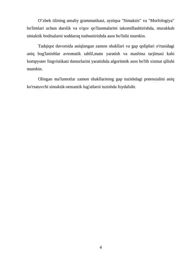 Zamon kategoriyalarining gap qoliplarini kengaytirishi 4