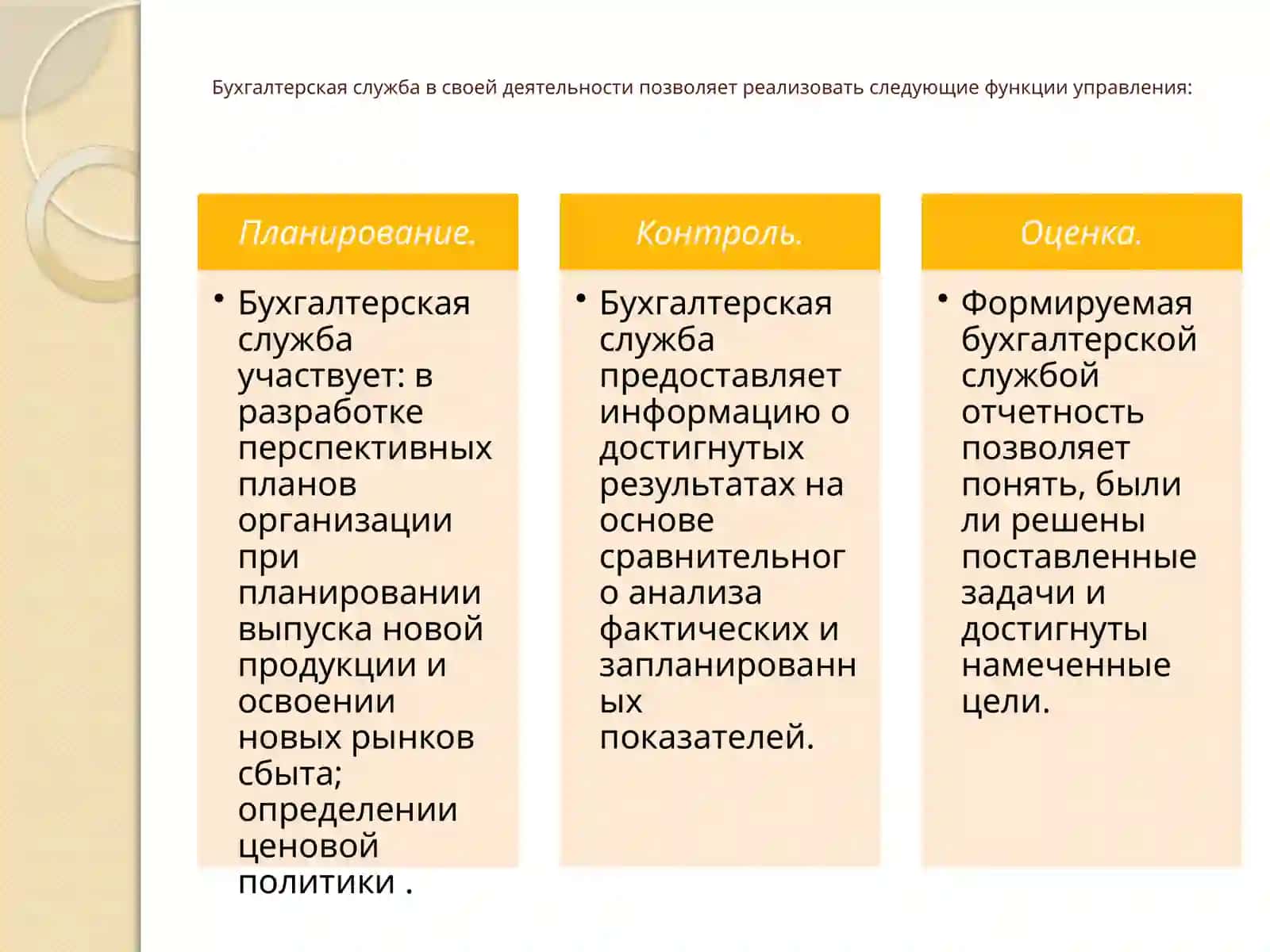 Организация бухгалтерской службы 4