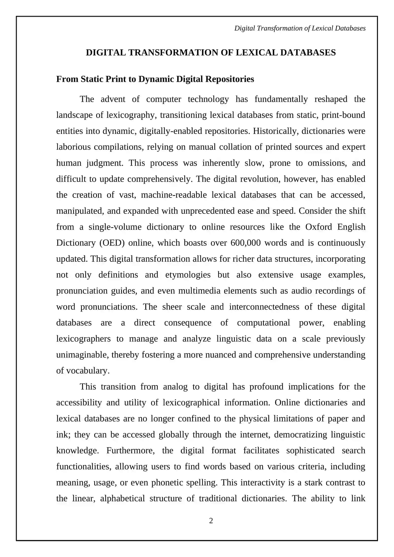 MT19 The impact of computer technology on modern lexicography 4