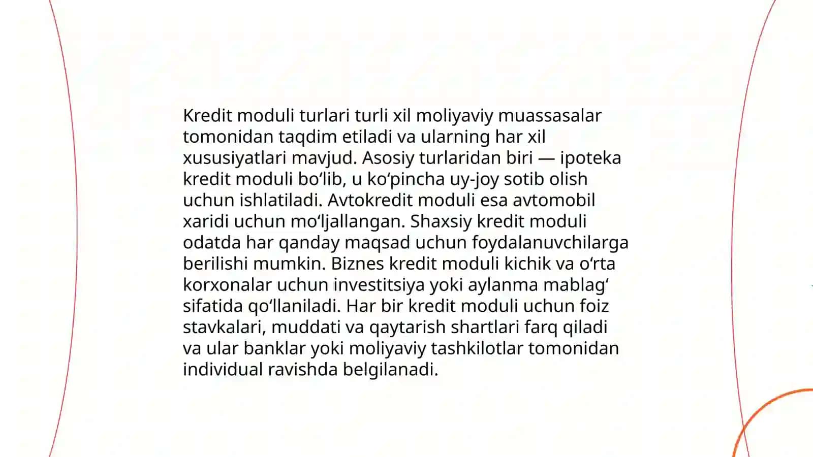 Kredit moduli tushunchasi 4