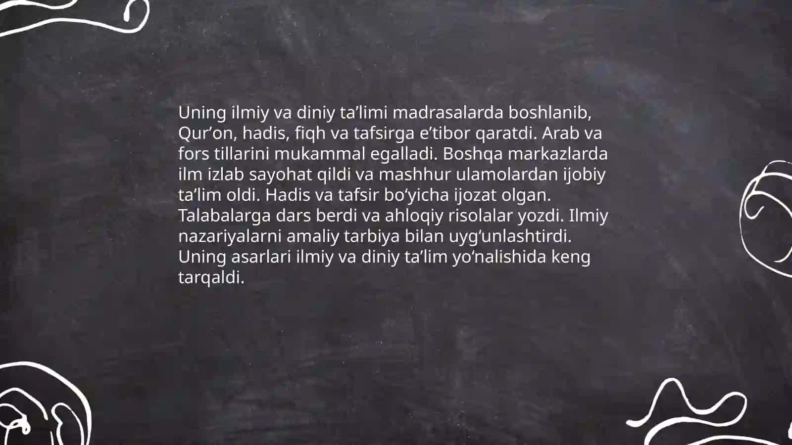 Husayn voiz Koshifiy notiq va ahloq targʻibotchisi 4