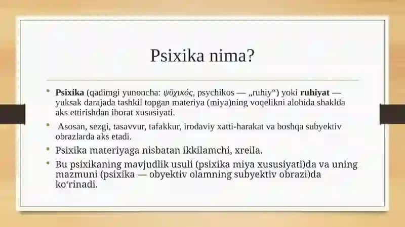 Psixikaning Filogenetik Taraqiyot 4