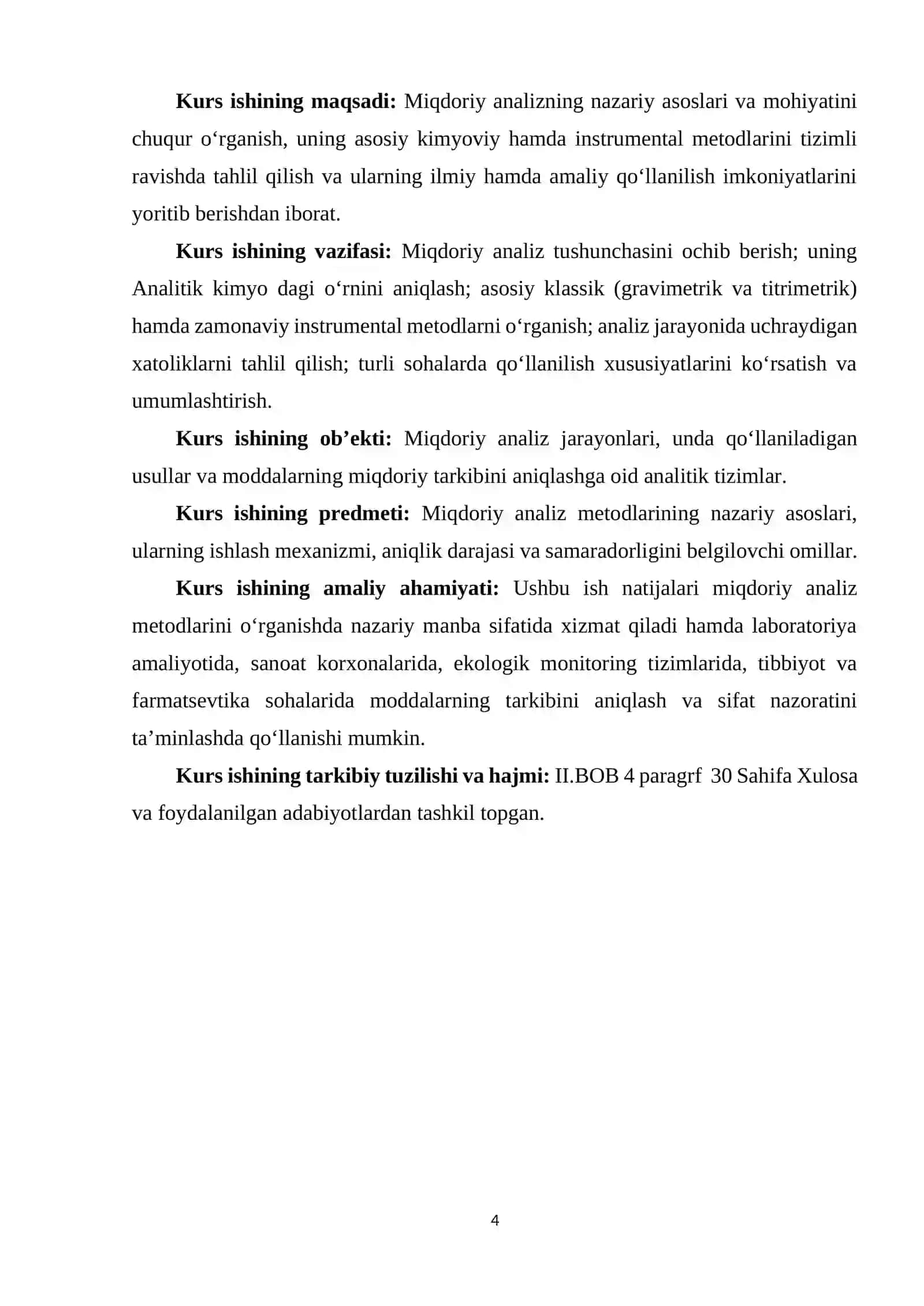 MIQDORIY ANALIZ MOHIYATI VA UNING METODLARI 4