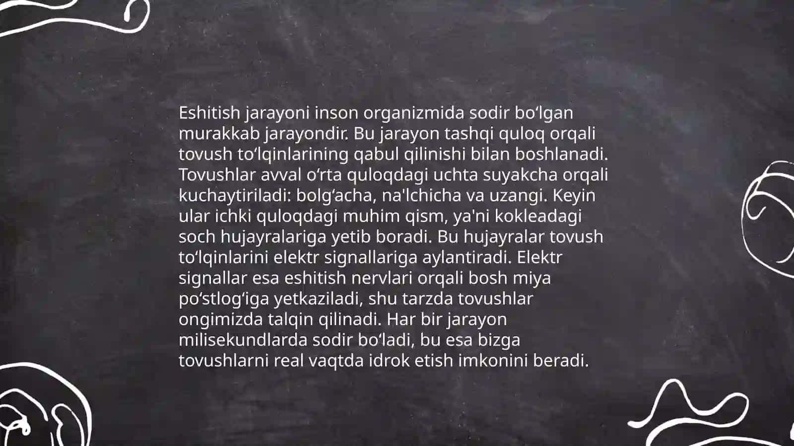 Eshituv va muvozanat azolari 4