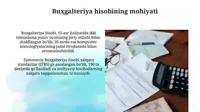 Xalqaro Buxgalteriya Standartlari 4