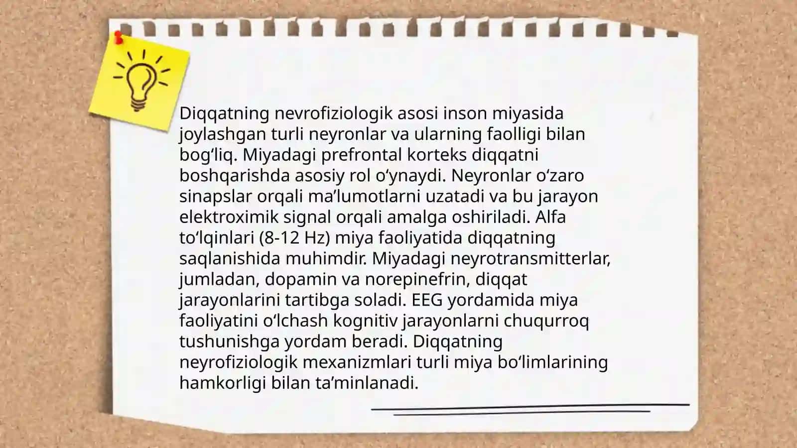 Diqqat turlari va uning xususiyatla 4