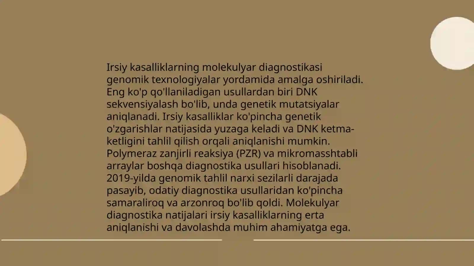 Odamdagi irsiy kasalliklarning etiologik davolash usullari 4