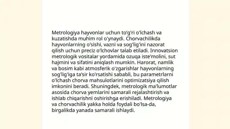 Chorvachilik mahsulotlari standartlashtirish 4