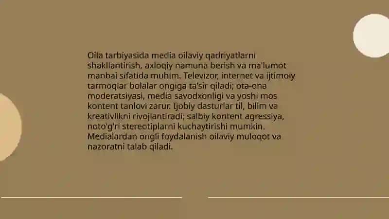 Medialarning tarbiyaviy ahamiyati 4