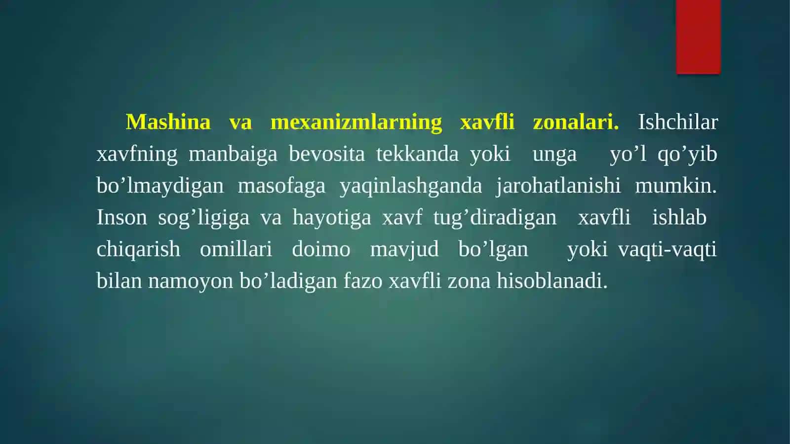 Texnika xavfsizligi asoslari 4