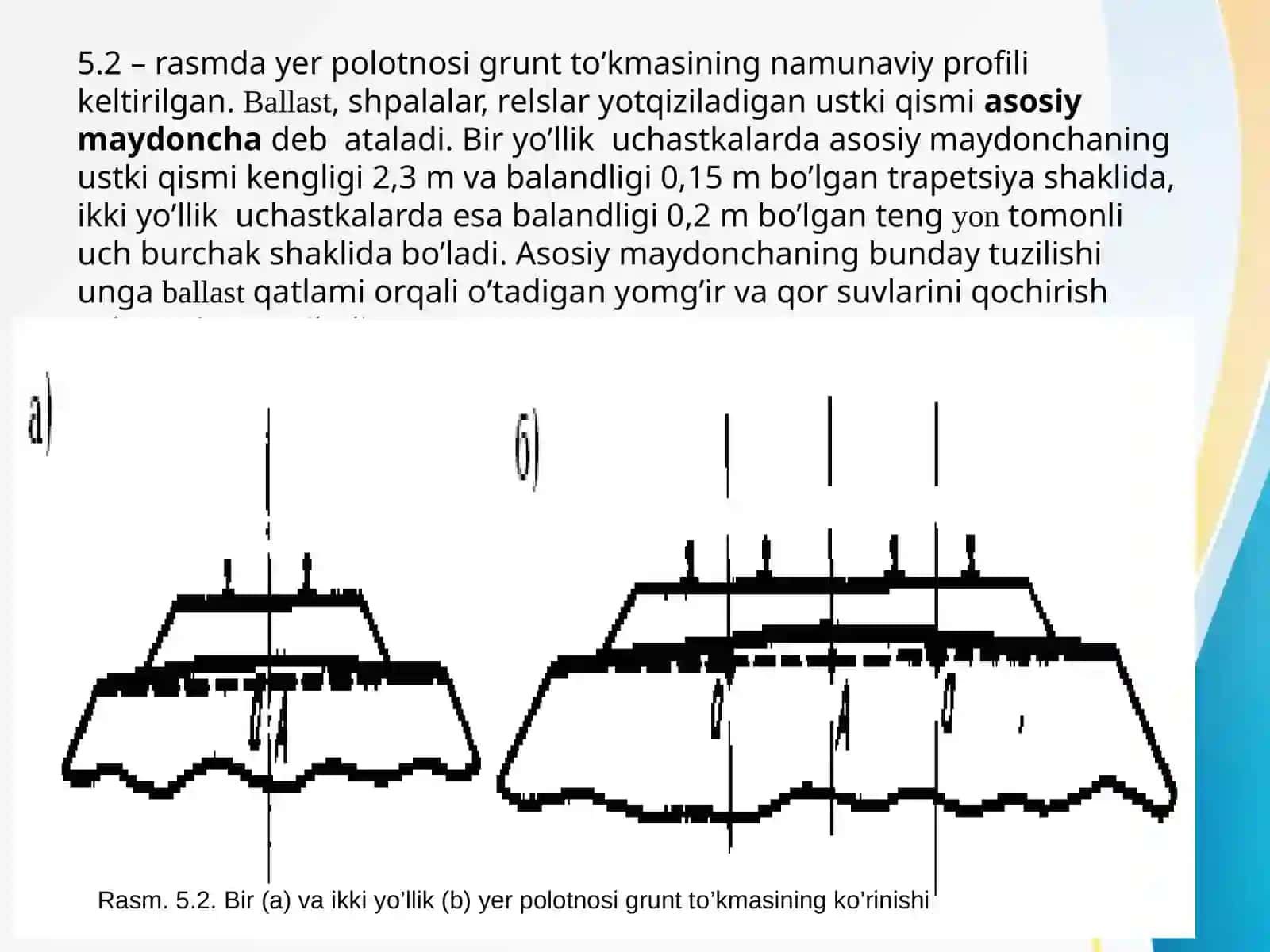 Temir yo’l umumiy kursi 4