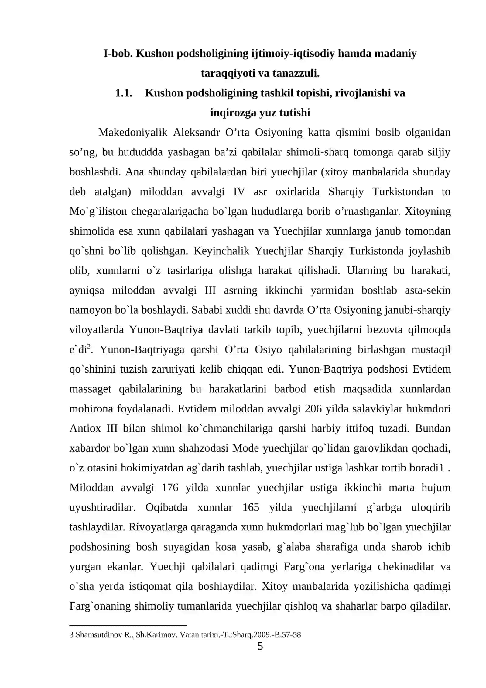 Kushan davlati (podsholigida) xo'jalik boshqaruvi 4