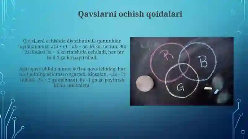 Qavslarni ochish 4