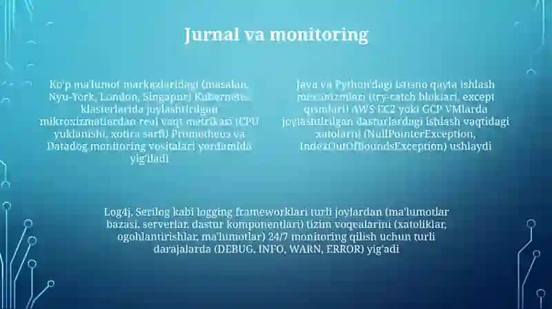 Xatoliklar bilan ishlash 4
