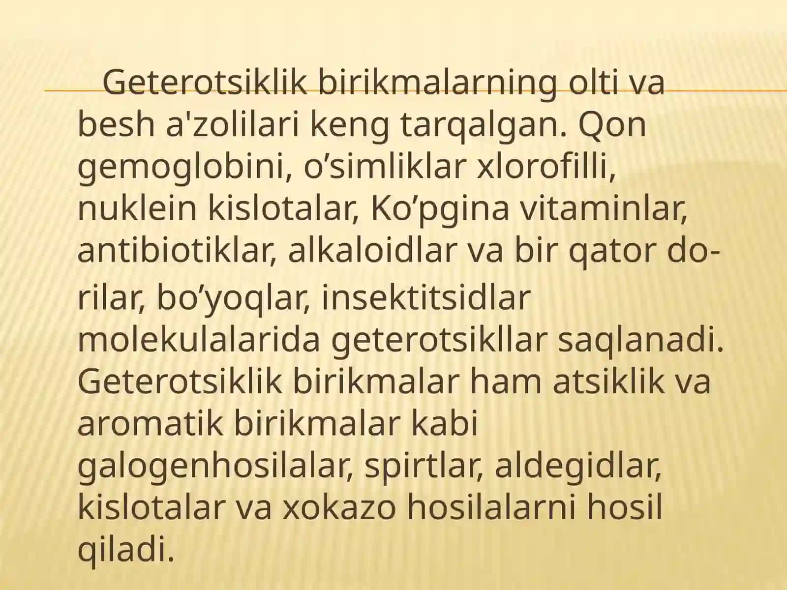 Piperidin va uning xossalari 4
