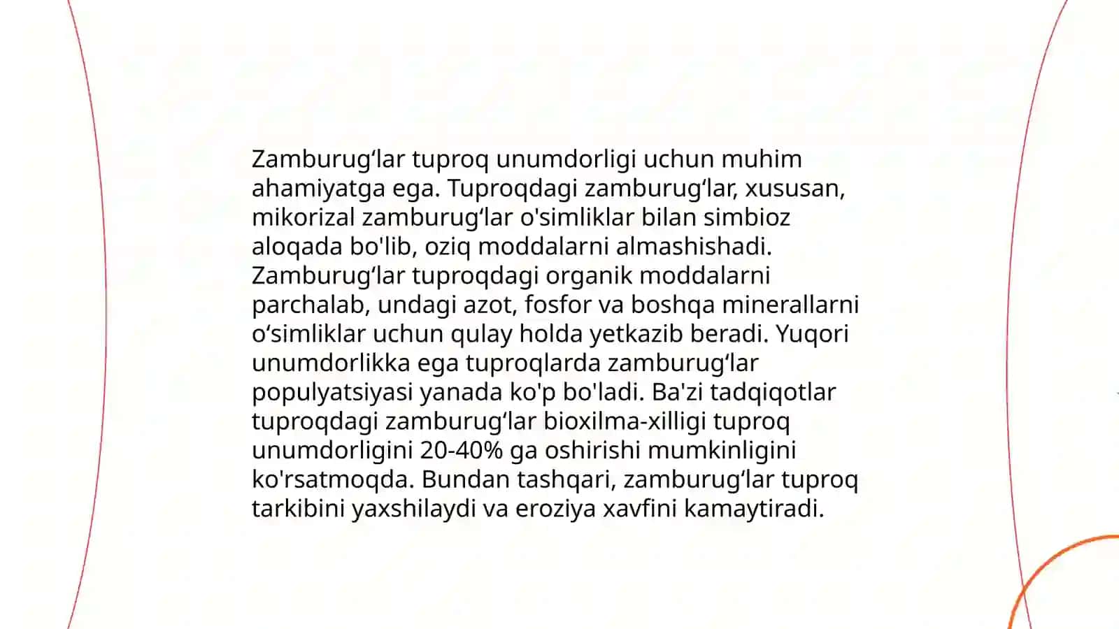 Zamburugʻlarning ahamiyati 4
