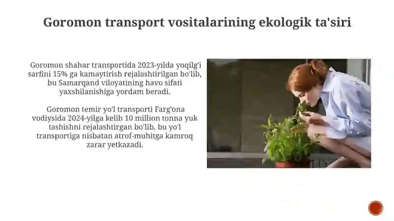 Goromon Transport Vositalarining Texnik Xususiyatlari 4