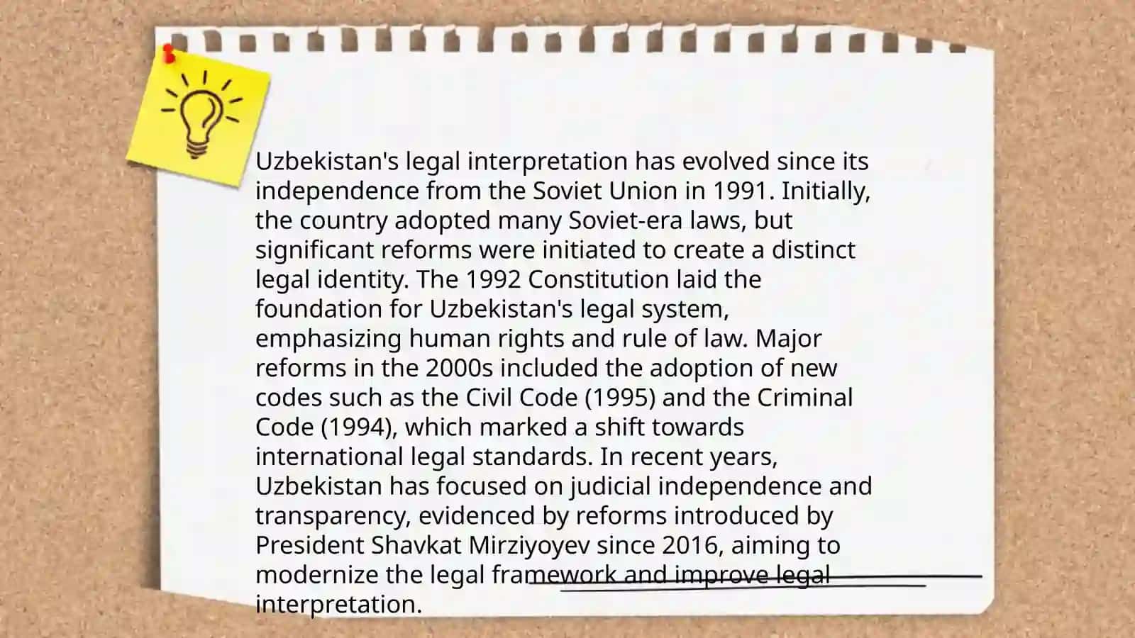 The role of interpretation in the courts of Uzbekistan 4