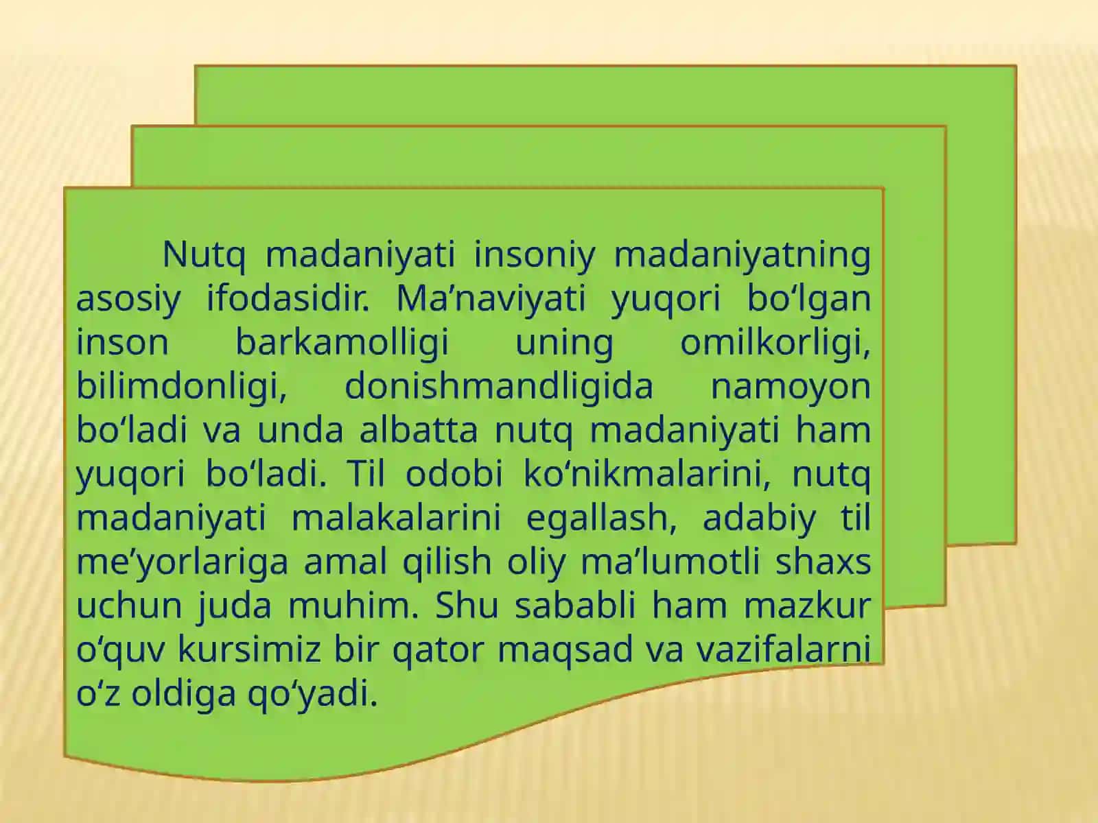 Amaliy o’zbek tili va nutq madaniyati 4