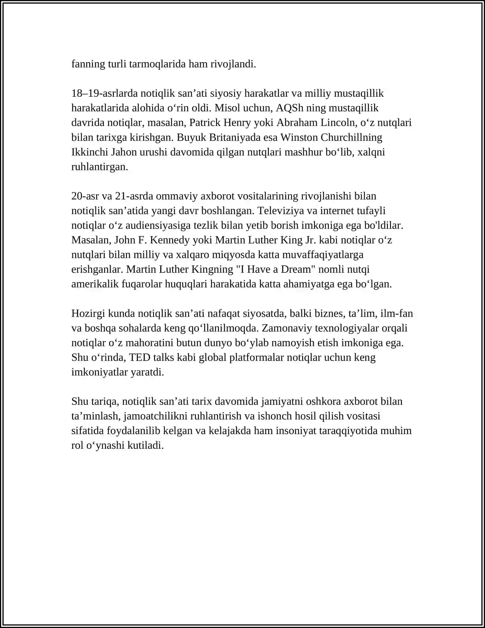 NOTIQLIK SANʼATI 4
