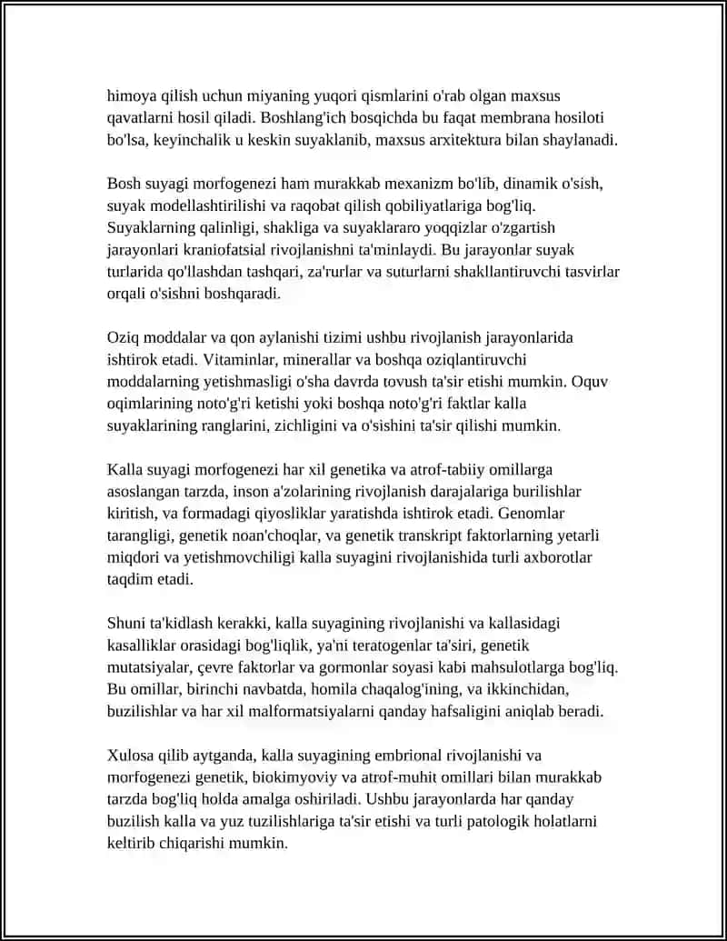 KALLA SUYAGINING RIVOJLANISHI VA KASALLIKLARI 4