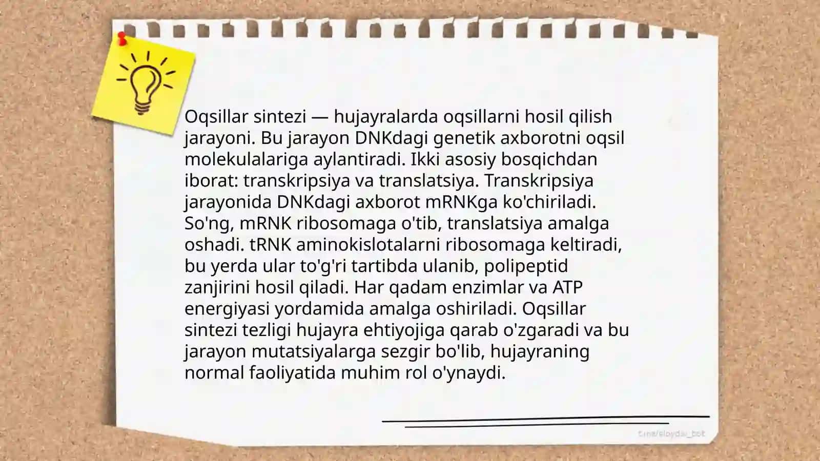 Oqsillarni sinflash 4