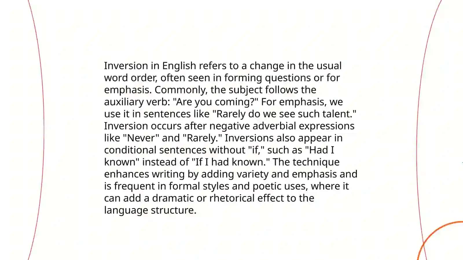 Word order 4