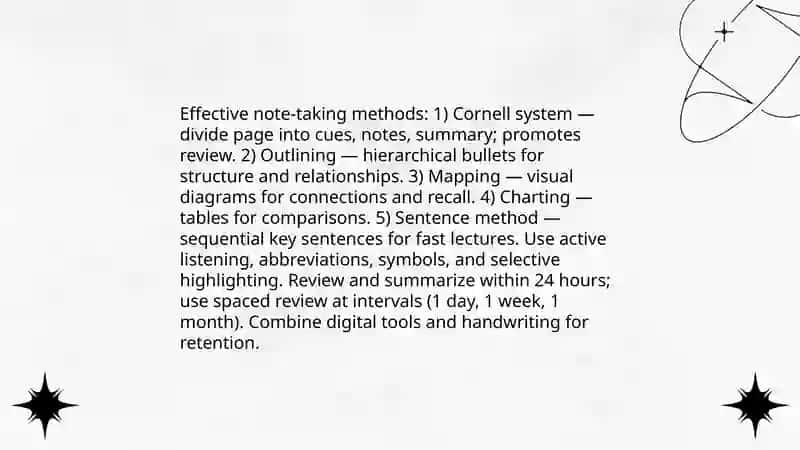 Study skills 4