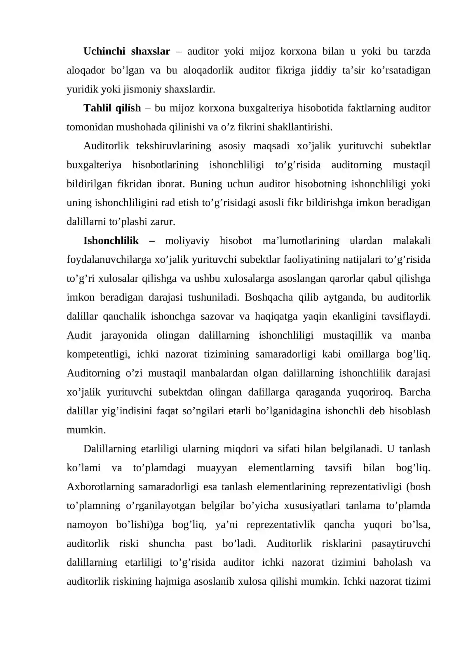 AUDITORLIK DALILLAR 4