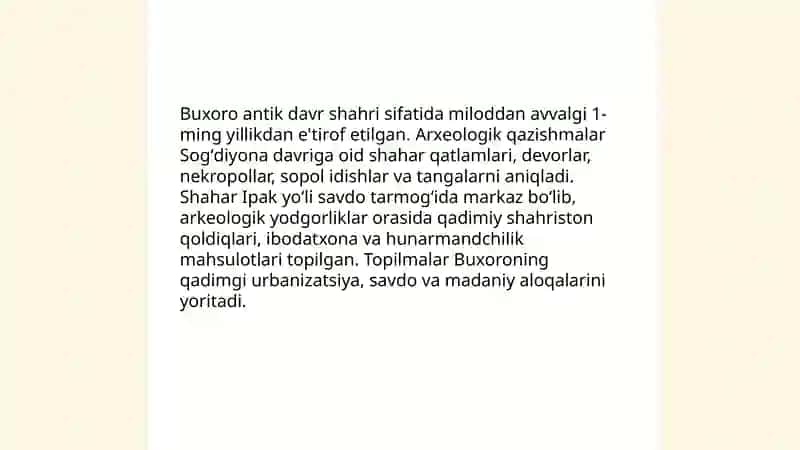 Oʻrta osiyoning antik davri shaharlari 4