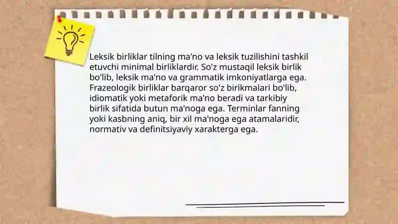 Leksikologiya va Semisialogiya 4