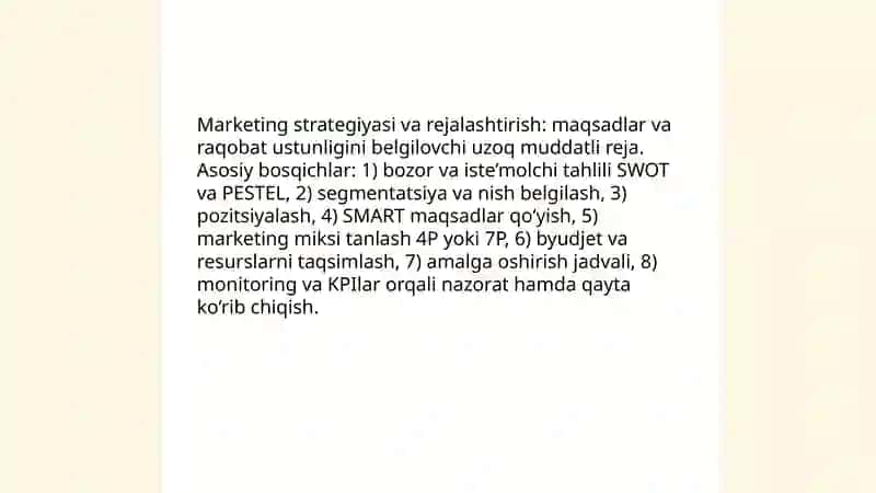 Marketing va menejment 4