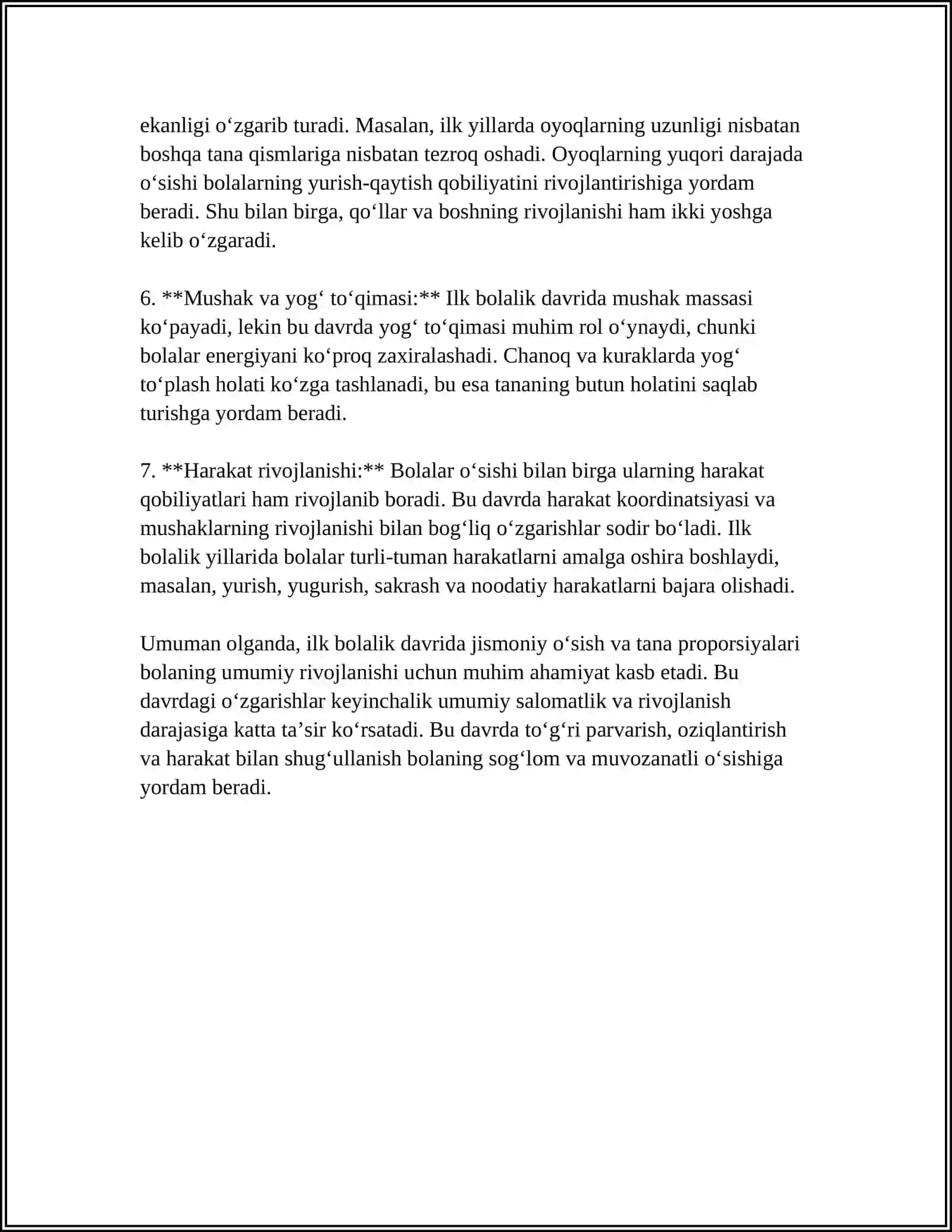ILK BOLALIK DAVRI XUSUSIYATLARI 4