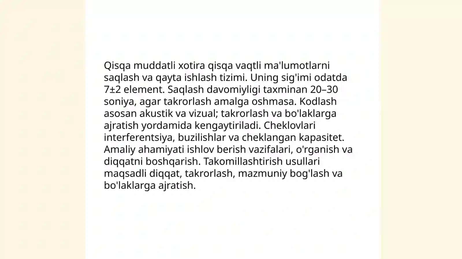 Xotira 4