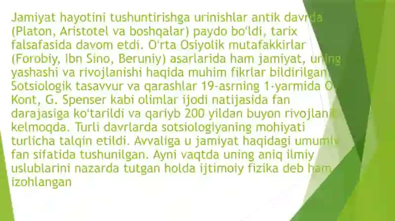 Sotsiologiya Jamiyat falsafasi 4