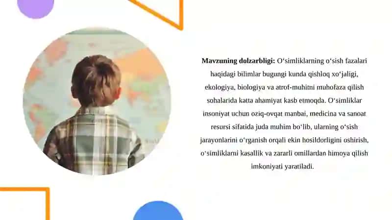 O‘simliklarningo'sishfazalari 4