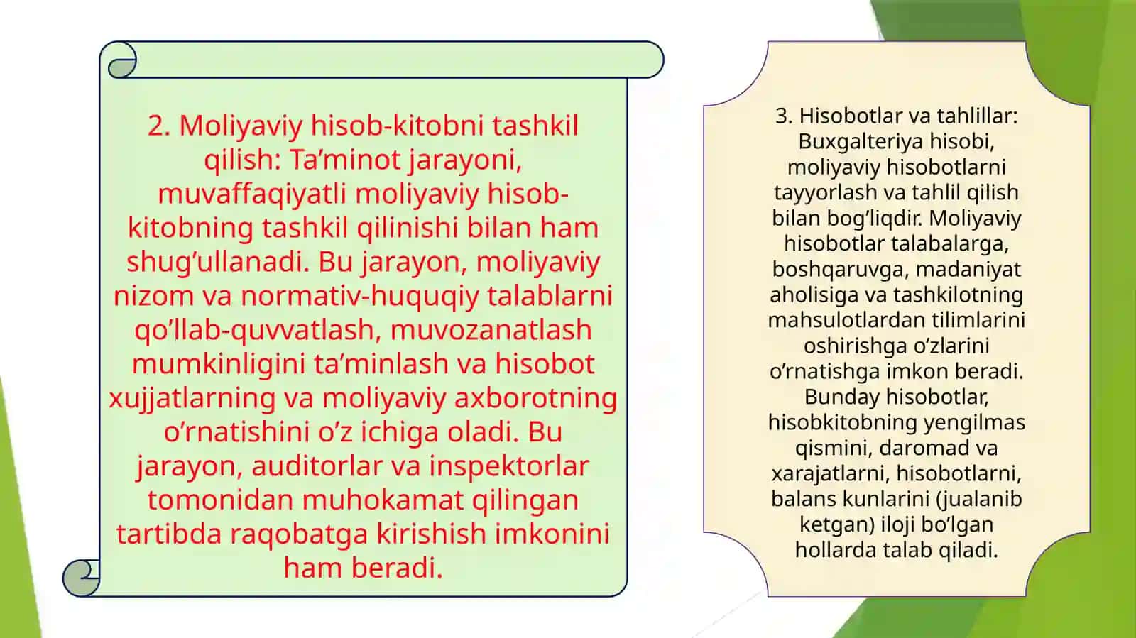 Ta’minot jarayonining hisobi 4